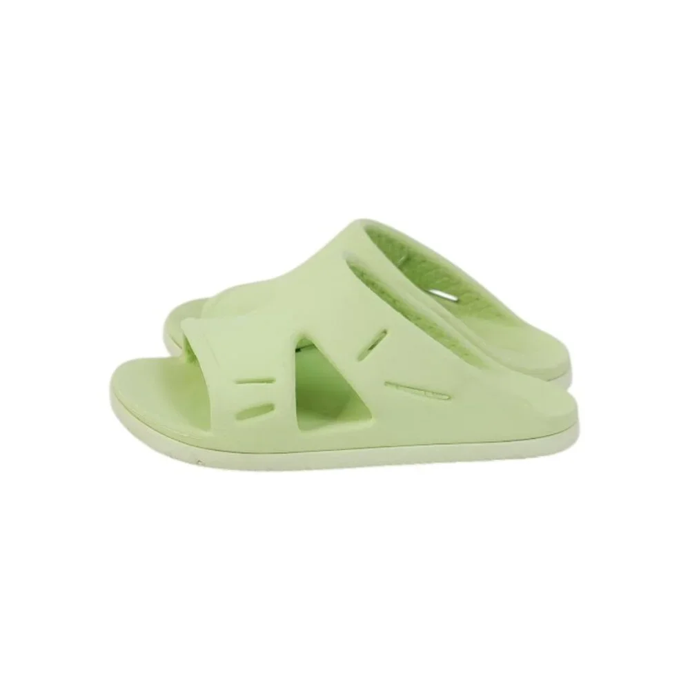 Chaco Girl's Grass Green Wide Strap Rubber Slip-On Casual Slide Sandal‎ Size 13